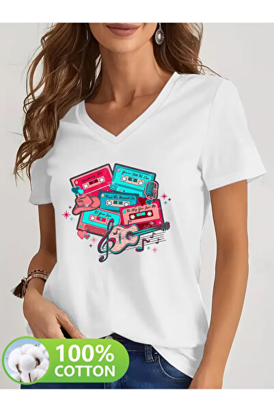 YUNAYT ΓΥΝΑΙΚΕΙΟ ΜΠΛΟΥΖΑΚΙ ΜΕ ΛΑΜΨΗ ΣΕ ΣΧΗΜΑ V ΚΑΙ ΣΤΑΜΠΑ