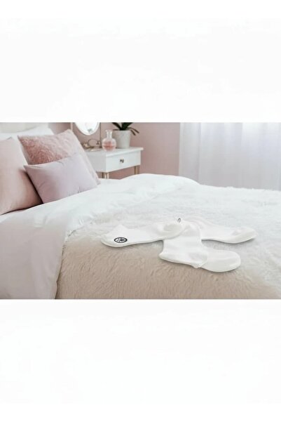 EfemİcGiyim 12 Pack Plain White Ankle Length Socks