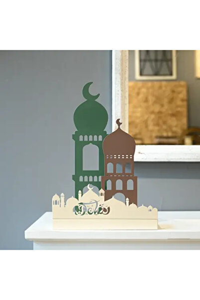 Generic زينة رمضانية مضيئة بتقنية LED مستوحاة من المساجد