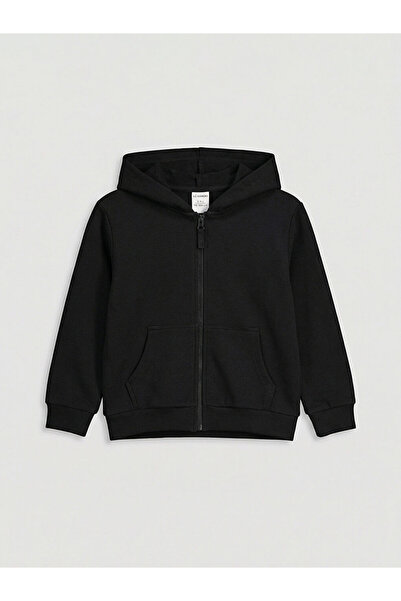 LC Waikiki سويت شيرت بقلنسوة للأولاد من فريزن ستور، مزود بسحّاب، من مجموعة سي...