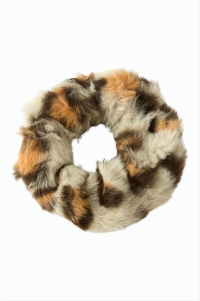 FREEDOM STOREE imprimeu leopard Cataramă tip Simit cu blană 1 bucată