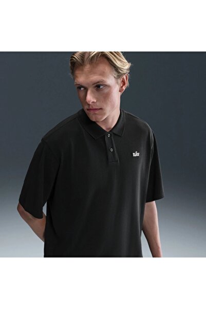 Nike Club Ss Polo Collection Cotton over Size (Loose Cut) Men's Polo Collar T...