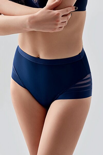 NEWBRA LINGERIE Chiloți corset cu talie înaltă și detalii din tul, 369301