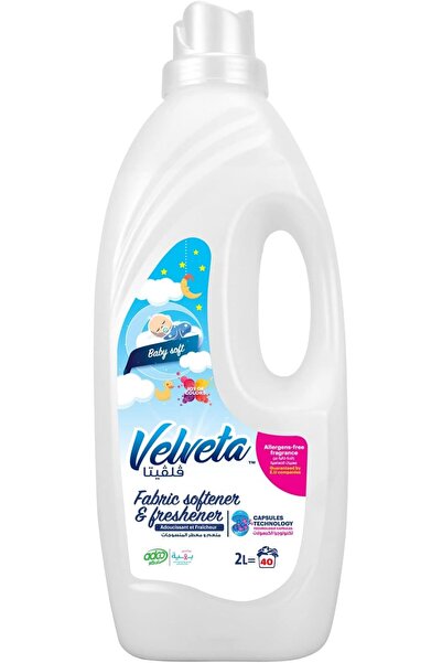 Velveta Extra Mild Fabric Softener and Freshener Gel, 2 kg