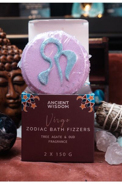 AW Gifts Set bombe de baie cu zodiac și horoscop - Fecioară