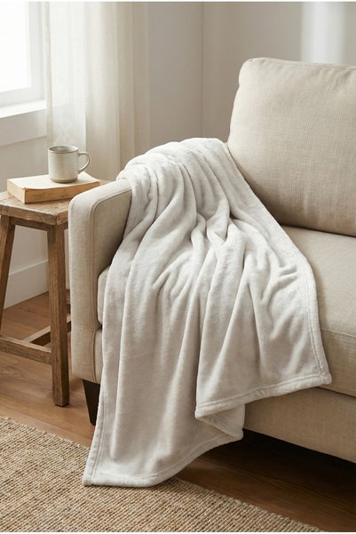 Daisy Double Soft Plush Blanket Bedspread Warm and Soft 200X220