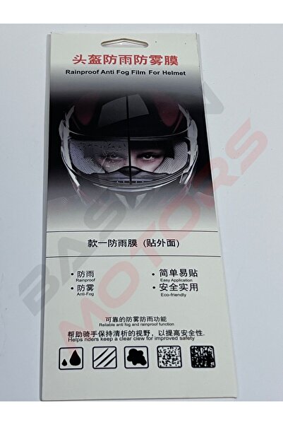 BAŞKAN Universal Kask Buğu Buhar Önleyici Pinlock Şeffaf