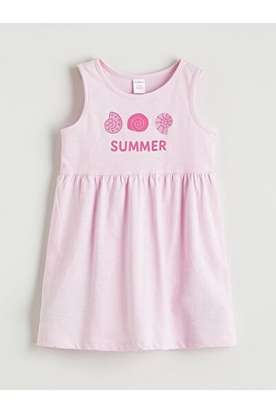 LC Waikiki Printed Girl's Dress