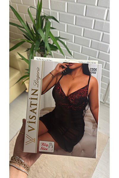 Visatin Lingerie Kadın Mini GECELİK