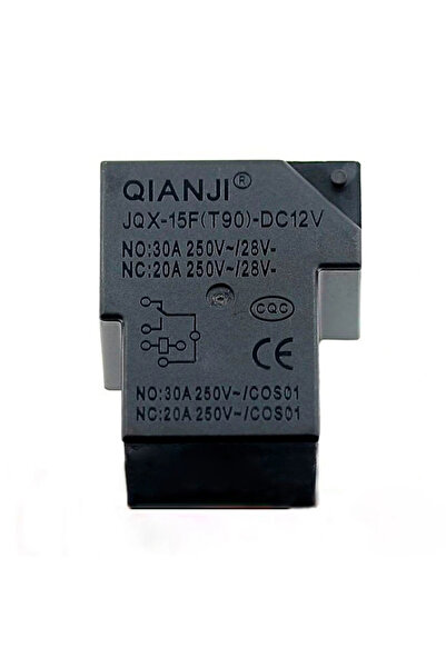 QIANJI 12V 30A T90 Güç Rölesi 5 Pin JQX-15F(T90)