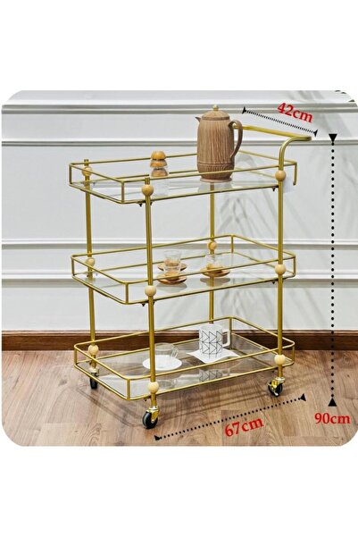 DEC39 A modern serving cart to suit all needs