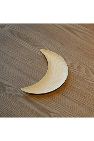 Generic Ramadan Serving Plate with Crescent Design