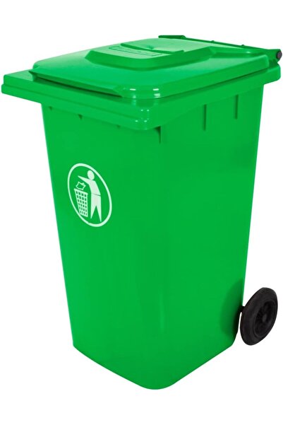 SAHABA Plastic Garbage Bin with wheel, Heavy Duty Kitchen DustBin Recycle Tra...