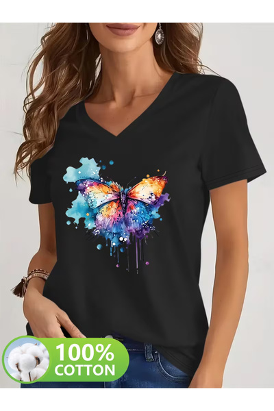 YUNAYT ΓΥΝΑΙΚΕΙΟ ΜΠΛΟΥΖΑΚΙ ΜΕ ΛΑΜΨΗ ΣΕ ΣΧΗΜΑ V ΚΑΙ ΣΤΑΜΠΑ