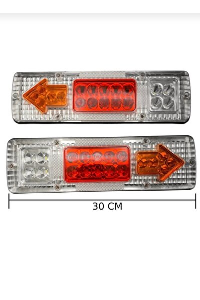Kuba 3 teker kasalı Arka stop lambası led komple sag sol 2 adet