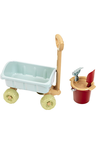 Theo Klein Cărucior cu mâner și set Galetica - plastic reciclat