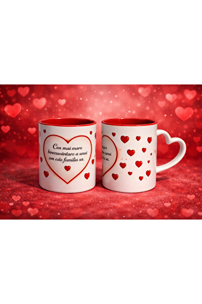 CumparaSMART Personalized mug with message and hearts