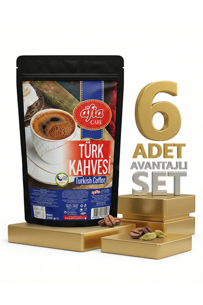 Afia Türk Kahvesi 6x200 Gr