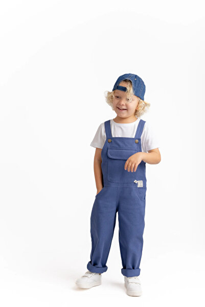 Lucky Baby Kids Unisex Gabardin Salopet
