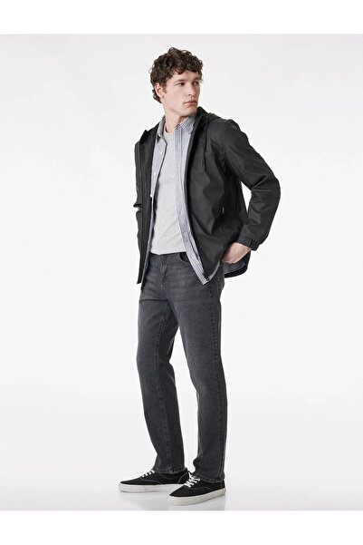 Koton Mark Anthracite Men's Jean Trousers 6Sam40145Nd