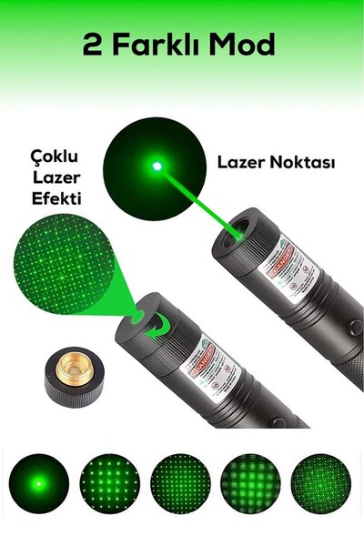 Leyaton ULTRA güçlü Yeşil Şarjlı Lazer Pil Anahtar - Uzun Menzilli, Güçlü Ve ...