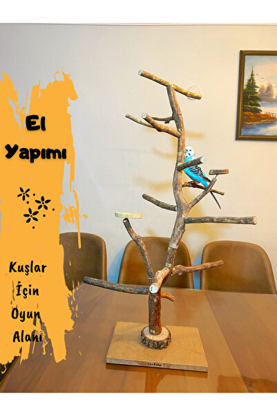 Ciko Kafes Bird Playground with Detachable Parts