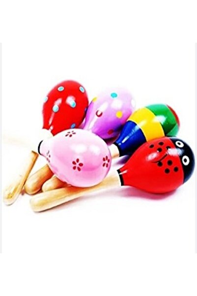 Marsilyan 10 قطع من الآلات الموسيقية الخشبية الملونة للأطفال