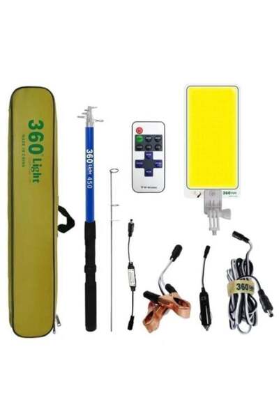 360 800W Camping Lantern with Remote