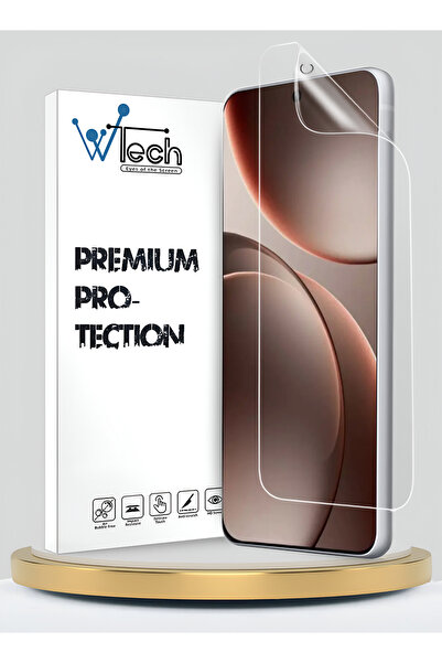 Wtech واقي هيدروجيل فاخر لهاتف أوبو فايند إكس 9 برو 5 جي 2025، رقيق ومرن وشفاف