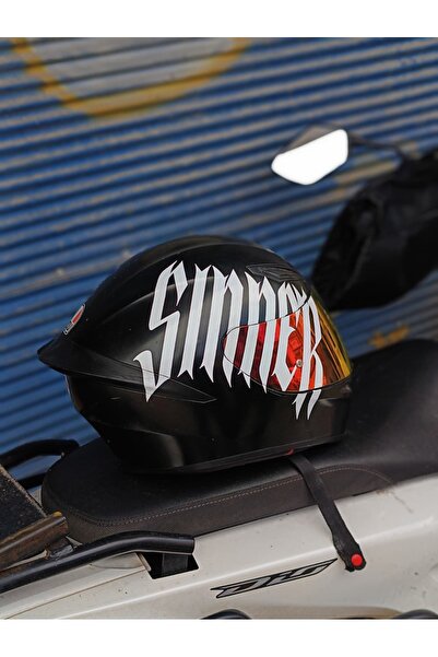 unifol Kask YAZISI Kaplama Sticker Yazı SİNNER