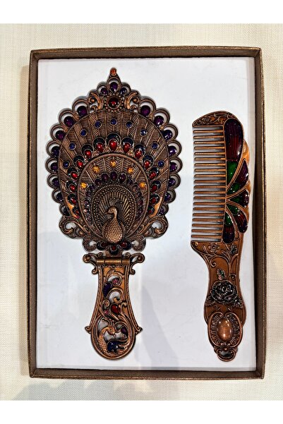 MELOŞ HOME Otantik Ayna Tarak Seti