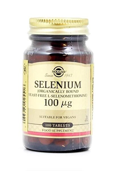 Solgar Selenium 100 mg 100 Tablets