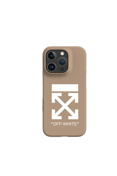 KaffCase Off-White Design Launch Case Compatible with iPhone 16 Pro