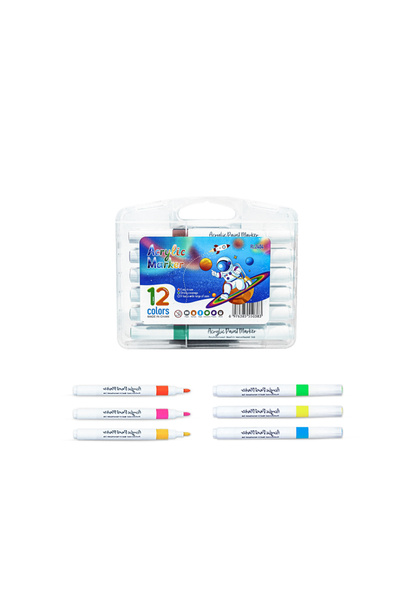MA Acrylic marker set – 12 colors