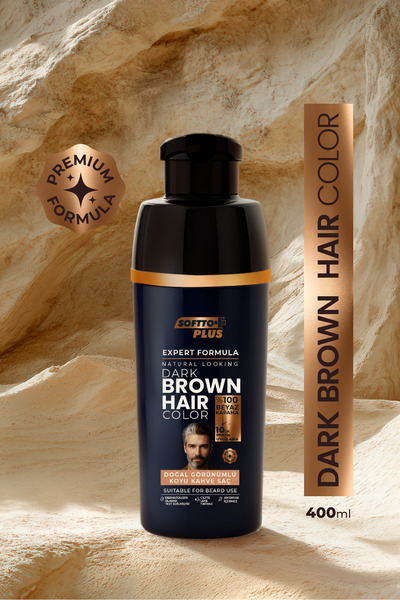 Softto Plus Expert Men Dark Brown Hair Color – Koyu Kahve / Geliştirilmiş For...