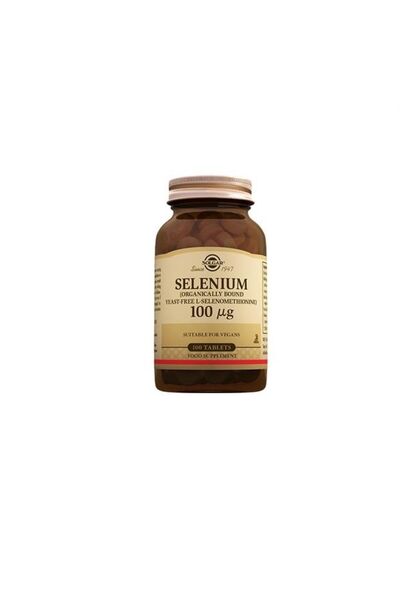 Solgar Selenium 100 Mg 100 Tablets