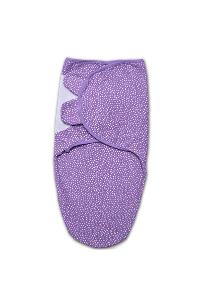 Kidizi Sistem de infasat reglabil 0-3 luni Purple Spots, bumbac 100%