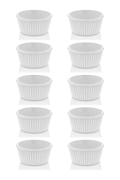 ZTF GLOBAL TRADE 10 Adet 35 ml Polikarbon Plastik Mini Saklama Kabı,Sos Kabı,...