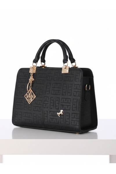 Çanta Trend Miami Polo Clup Women's Handbag with Accessories and Gift