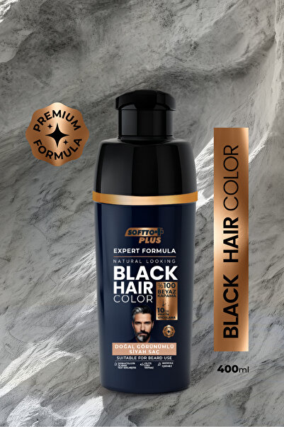 Softto Plus Expert Men Black Hair Color – Siyah 10 dakikada Etkili / Geliştir...