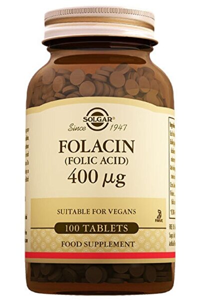 Solgar Folic Acid 400 Mcg 100 Tablets