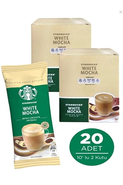 STARBAGS STARBUCK WHİTE MOCHA 20*24GR