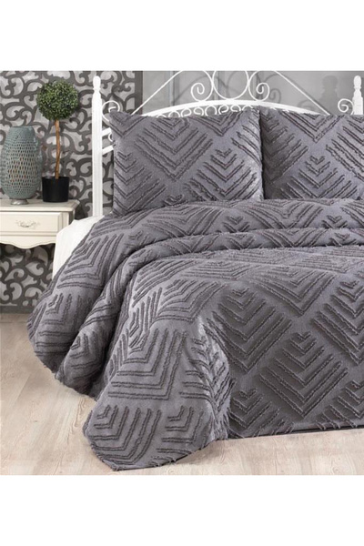 Göksal Suvari Islandinav Çift Kişilik Yatak Örtüsü 240x250 Cm Ve 2 Adet Yastı...