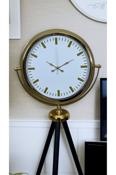 HvT Gold Balance Tripod Ayaklı Saat