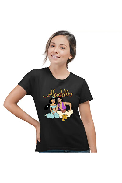 OEM Women's T-Shirt Aladdin Jasmine Enchanted Carpet Princess