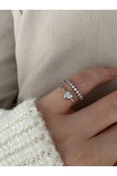 Pinery Jewels Limited Edition - Little Finger Heart Minimal Adjustable Joint ...