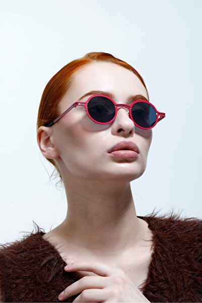 MOONMEE KLOSE - Unisex Güneş Gözlüğü Turuncu UV400 Korumalı