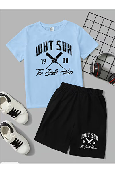 Cevval Dječja majica i set kratkih hlača sa džepovima