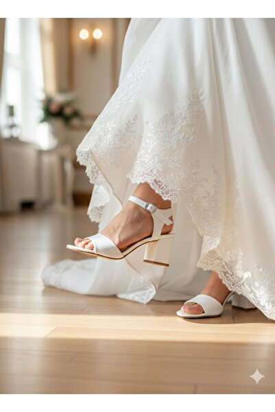 MAJESTE Zarif abiye kadın TAPUKLU ayakkabı