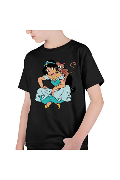 OEM Tricou Copii Baieti Aladdin Jasmine Abu Maimuta Aladin